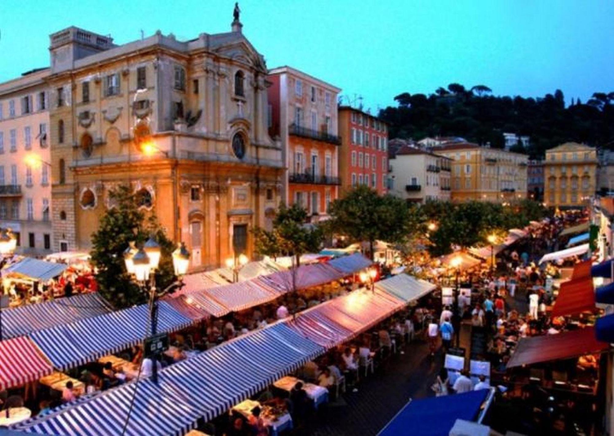 Aparthotel Riviera Nice Cote D'Azur - Old Town - Studio Ac - Sea View - 50M Promenade Des Anglais- La Maison Linda Exterior foto